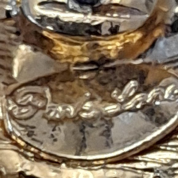 Park Lane Gold Tone and Crystal Earrings - Picture 2 of 7